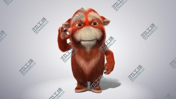 images/goods_img/20210312/Fuzzy Troll (Rigged) 3D model/1.jpg